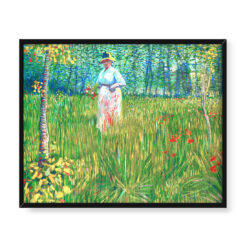Vincent van Gogh Kobieta w ogrodzie 50×40