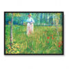 Vincent van Gogh Kobieta w ogrodzie 70×50