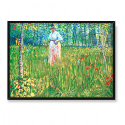 Vincent van Gogh Kobieta w ogrodzie 70×50