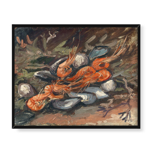 Vincent van Gogh Krewetki i małże 50x40