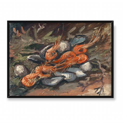 Vincent van Gogh Krewetki i małże 70x50