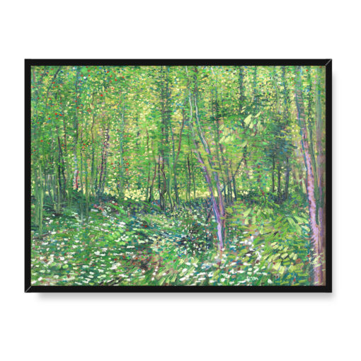 Vincent van Gogh Las z podszyciem 40x30