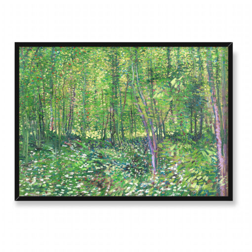 Vincent van Gogh Las z podszyciem 70x50