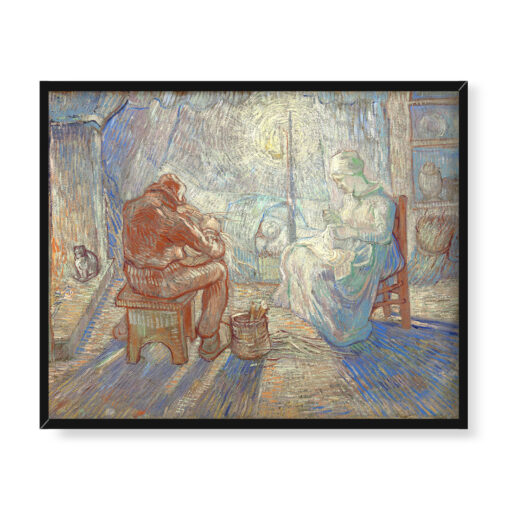 Vincent van Gogh Wieczór 50x40 w RAMIE