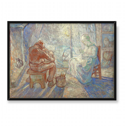 Vincent van Gogh Wieczór 70x50