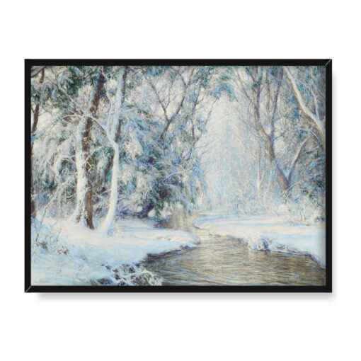 Walter Launt Palmer Pierwszy śnieg 40x30 w RAMIE