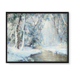 Walter Launt Palmer Pierwszy śnieg 50×40