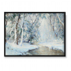 Walter Launt Palmer Pierwszy śnieg 70×50