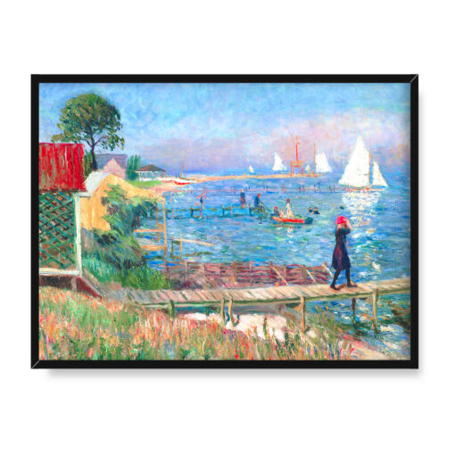 William Glackens Kąpiący się w Bellport 40x30