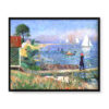 William Glackens Kąpiący się w Bellport 50×40 w RAMIE