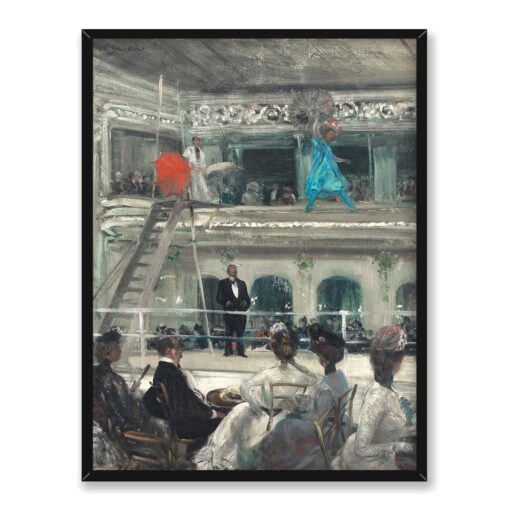 William Glackens Ogród na dachu Hammersteina 30x40