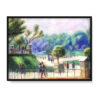 William James Glackens Balustrada Ogrody Luksemburskie 40×30