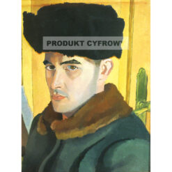 Witkacy Autoportret na tle drzwi — produkt cyfrowy do pobrania