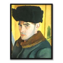 Witkacy Autoportret na tle drzwi 30×40