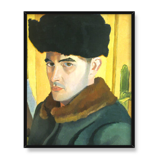 Witkacy Autoportret na tle drzwi 40x50