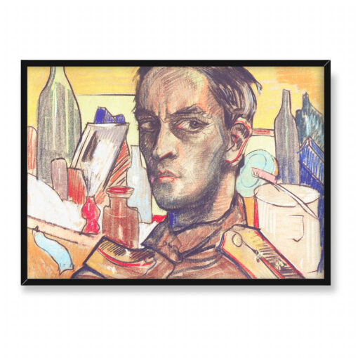 Witkacy Autoportret z jabłkami 70x50