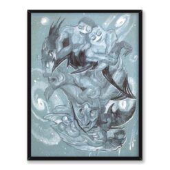 Witkacy Kastor i Polluks Gemini 30×40