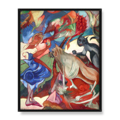 Witkacy Marysia i Burek 40×50