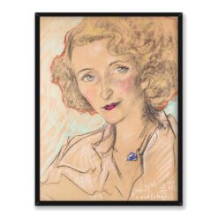 Witkacy Portret Anny Friedrichowej z domu Szczepańskiej 30×40