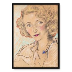 Witkacy Portret Anny Friedrichowej z domu Szczepańskiej 50×70