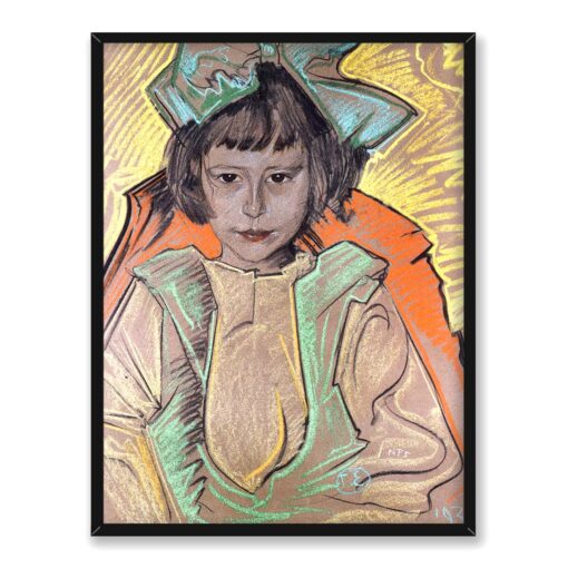 Witkacy Portret Anny Nawrockiej 3 30x40