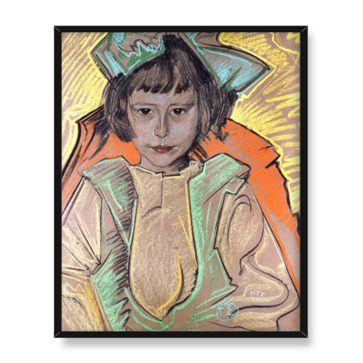 Witkacy Portret Anny Nawrockiej 3 40x50