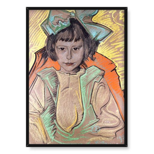Witkacy Portret Anny Nawrockiej 3 50x70