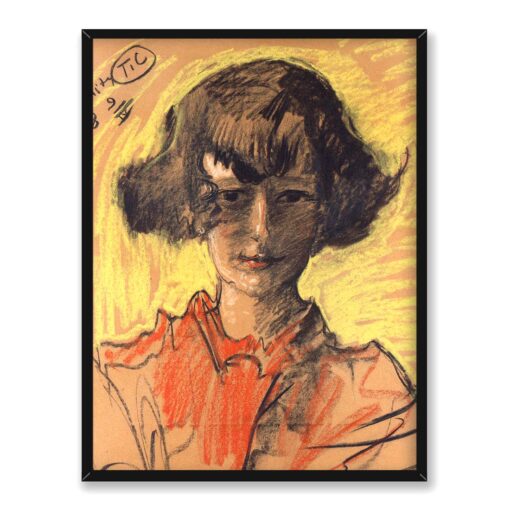 Witkacy Portret Anny Nawrockiej 5 30x40