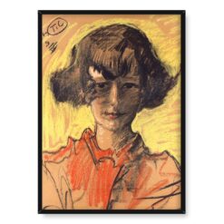 Witkacy Portret Anny Nawrockiej 5 50×70