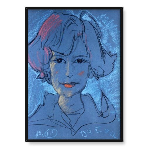 Witkacy Portret Anny Nawrockiej 6 50x70