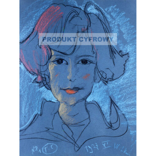 Witkacy Portret Anny Nawrockiej 6 — produkt cyfrowy do pobrania