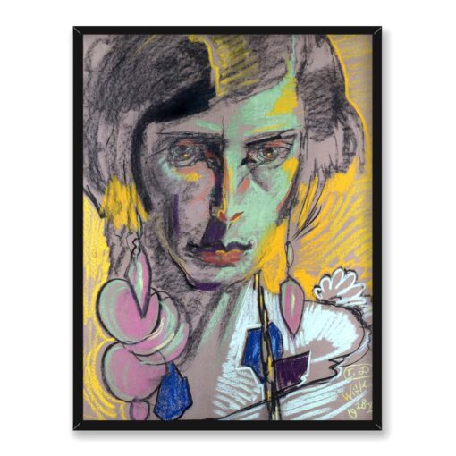 Witkacy Portret Bohdana Filipowskiego 1928 30x40 w RAMIE