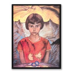 Witkacy Portret dziewczynki 30×40