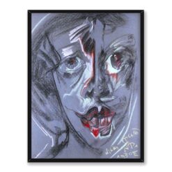 Witkacy Portret Edwardy Szmuglarowskiej 30×40