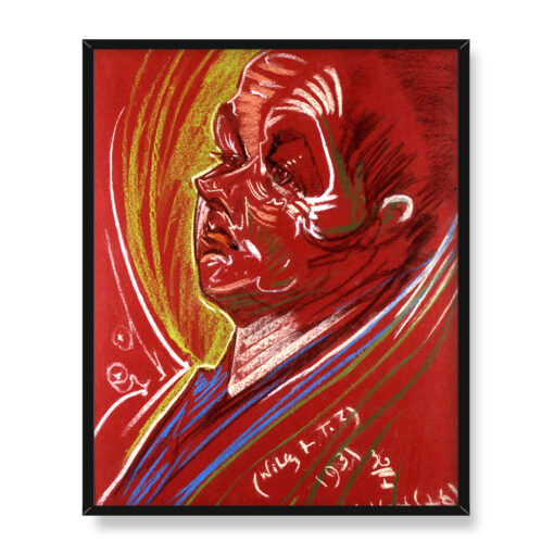 Witkacy Portret Heleny Białynickiej-Biruli 40x50