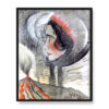 Witkacy Portret Ireny Krzywickiej 40×50 w RAMIE