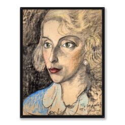 Witkacy Portret Jadwigi Netzel 30×40