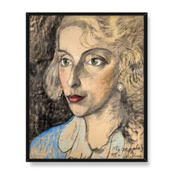 Witkacy Portret Jadwigi Netzel 40×50