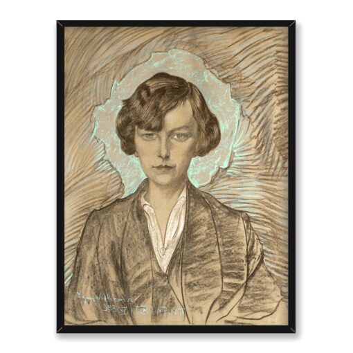 Witkacy Portret Janiny Bastgen 30x40
