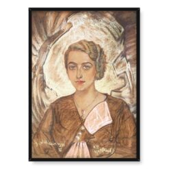 Witkacy Portret Janiny Geissler 50×70