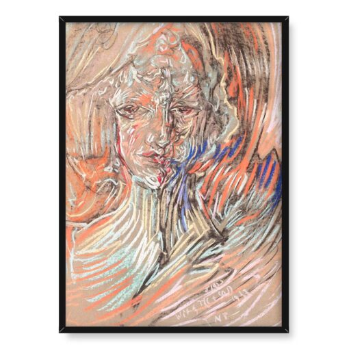 Witkacy Portret Janiny Szubert 50x70