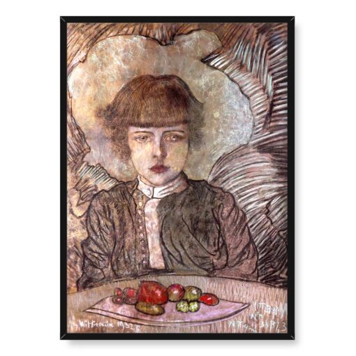 Witkacy Portret Jerzego Komorowskiego w wieku 7 lat 50x70