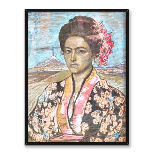 Witkacy Portret kobiety 4 30x40 w RAMIE