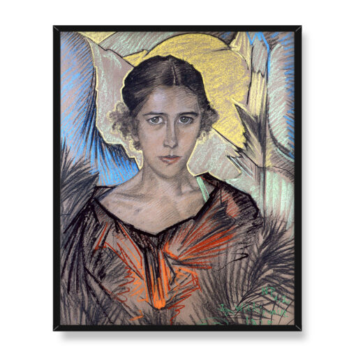 Witkacy Portret kobiety 7 40x50 w RAMIE