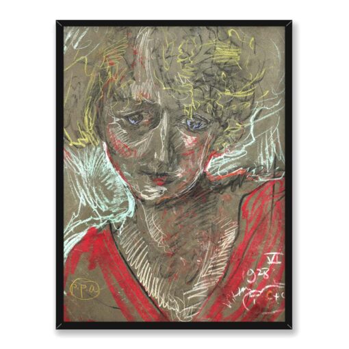 Witkacy Portret kobiety 8 30x40 w RAMIE