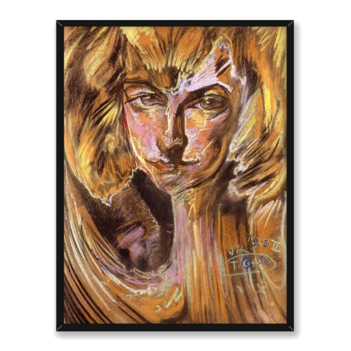 Witkacy Portret Małgorzaty Wandy Żukotyńskiej 30x40 w RAMIE