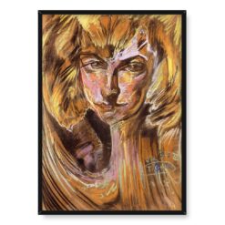 Witkacy Portret Małgorzaty Wandy Żukotyńskiej 50×70