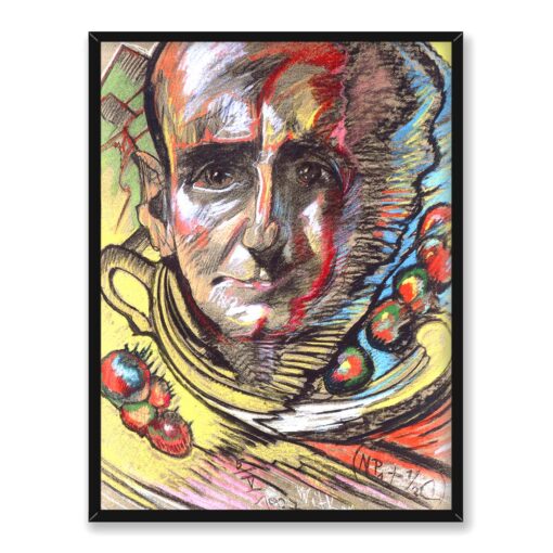 Witkacy Portret Marcelego Staroniewicza 1 30x40 w RAMIE