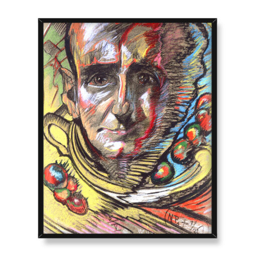Witkacy Portret Marcelego Staroniewicza 1 40x50 w RAMIE