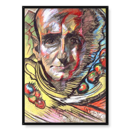 Witkacy Portret Marcelego Staroniewicza 1 50x70